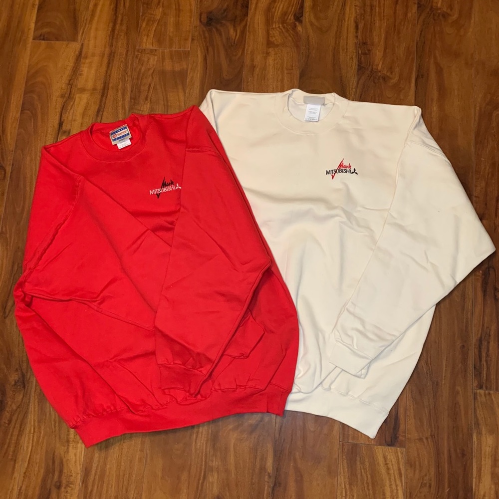 Vintage Mitsubishi Hanes Crewneck ultimate cotton Men’s XXL